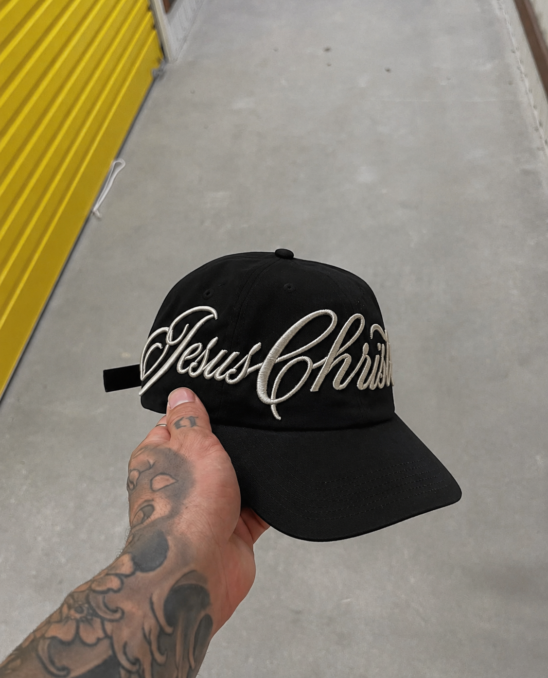 Jesus Christ Saves Embroidery Hat
